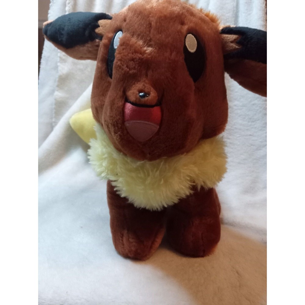 Eevee Pokemon Build A Bear Workshop  Stuffed Plush Toy BAB Authentic 2021 EUC